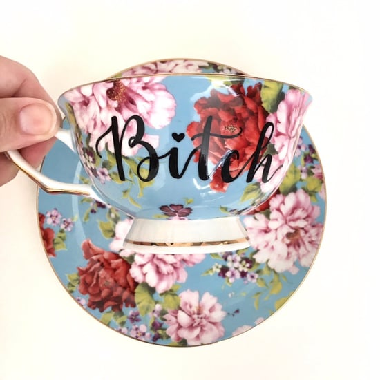 Curse-Word Teacups