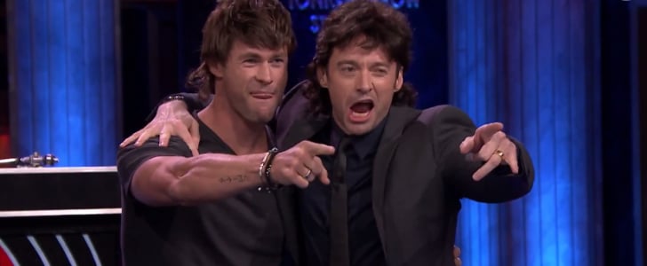 Chris Hemsworth and Hugh Jackman Wearing Mullets