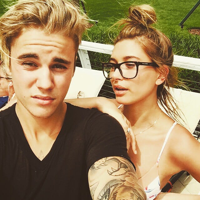 Justin Bieber and Hailey Baldwin in Miami Pictures