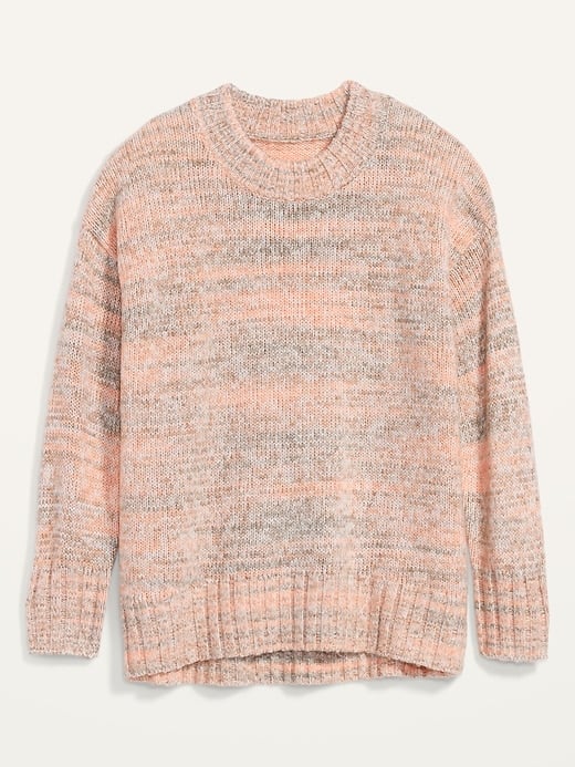 Old Navy Oversized Cozy Space-Dye Sweater