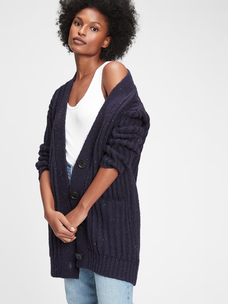 GAP Textured Cardigan