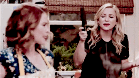 When April Takes Away a Knife From a Drunk Arizona