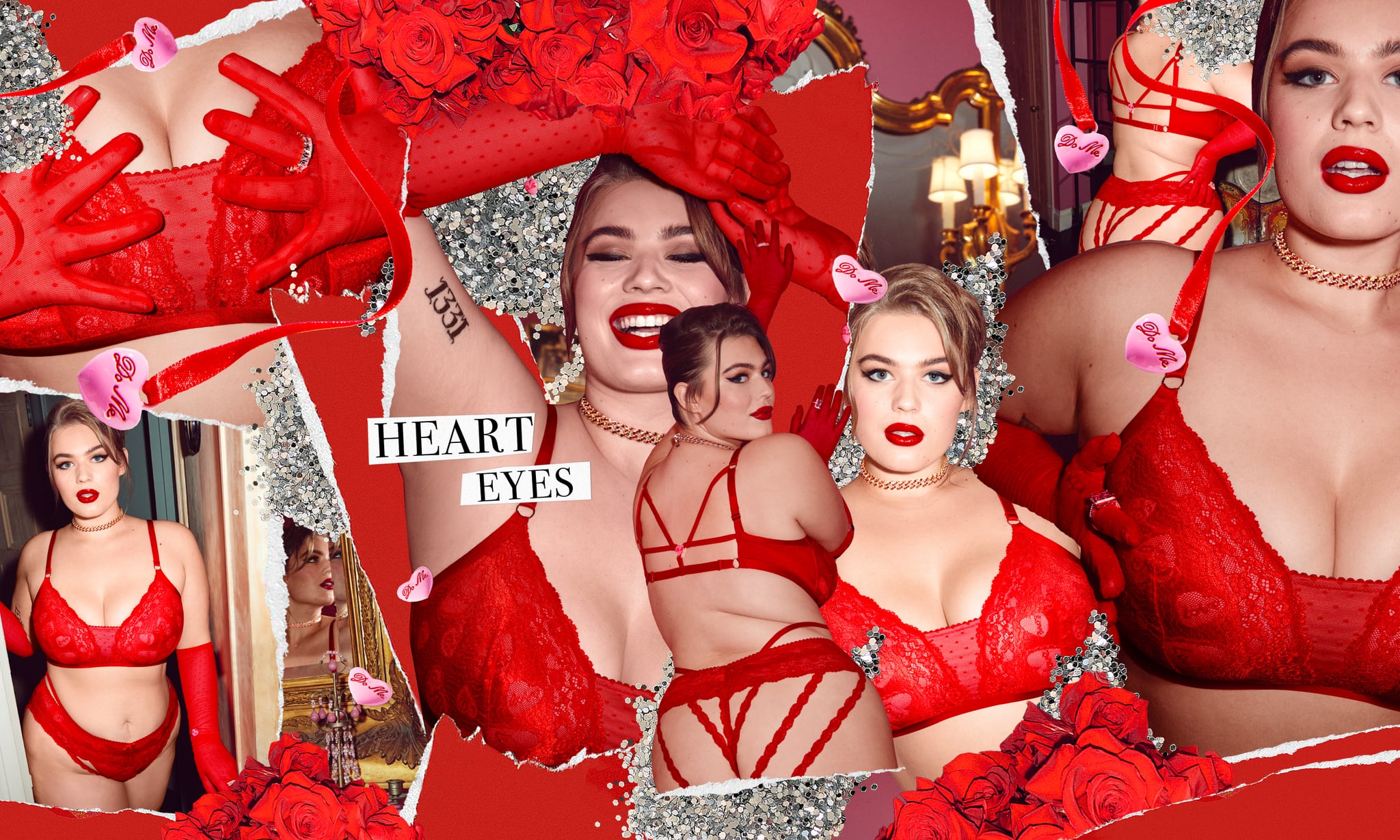 Sexy Rihanna Presents Her Savage X Fenty Valentine’s Day Lingerie Collection