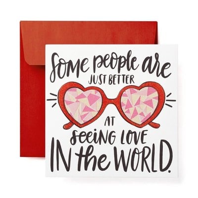 Heart Seeing Love Card