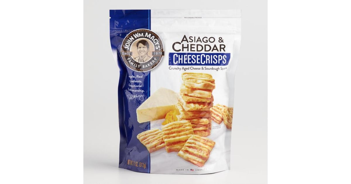 Macy's Asiago & Cheddar Cheese Crisps (6) Best Snacks at Cost Plus