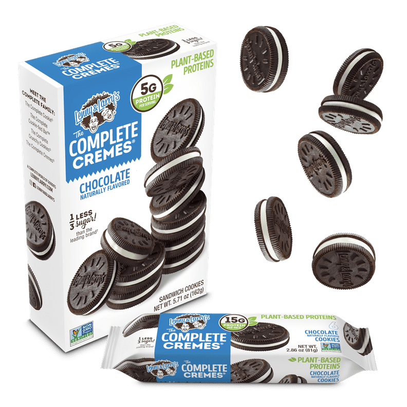 Lenny & Larry's Complete Cremes Chocolate Sandwich Cookies Nutrition