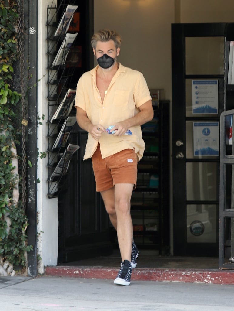 Chris Pine's Corduroy Shorts From Banks Journal