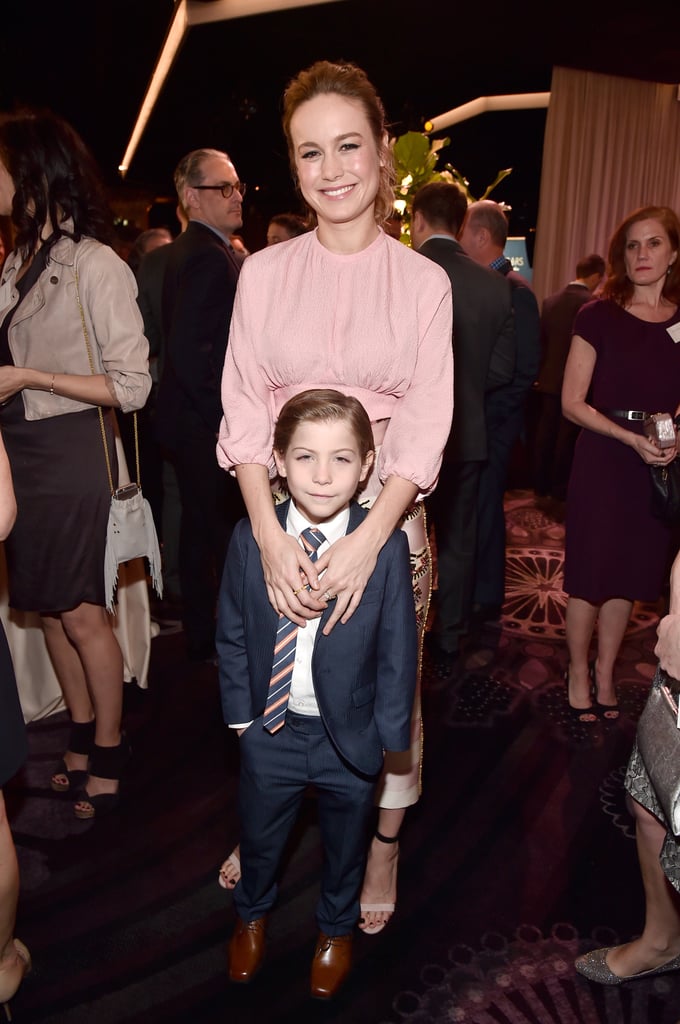 Pictured: Brie Larson and Jacob Tremblay