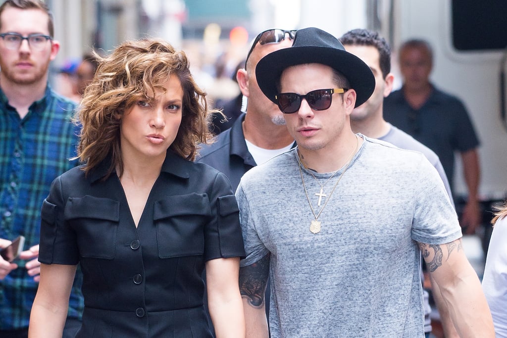 Jennifer Lopez and Casper Smart in New York City July 2016