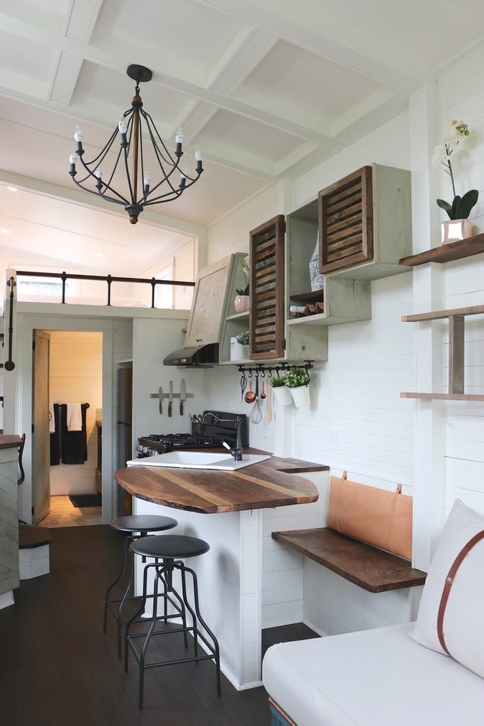 Tiny Farmhouse With Loft Bedroom