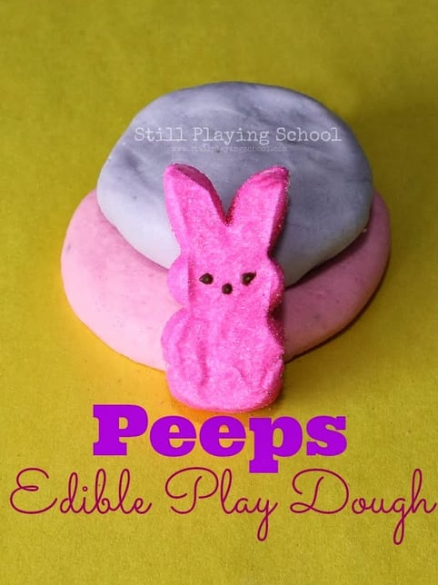 Peeps Play Dough