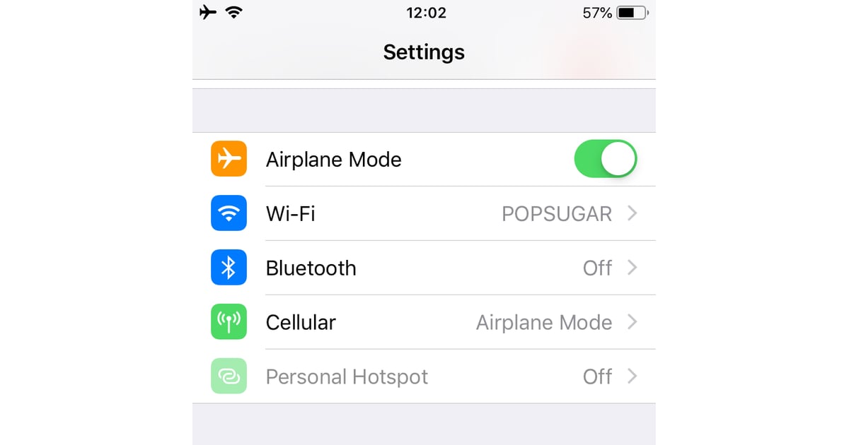 Charge your phone faster by putting it on Airplane Mode