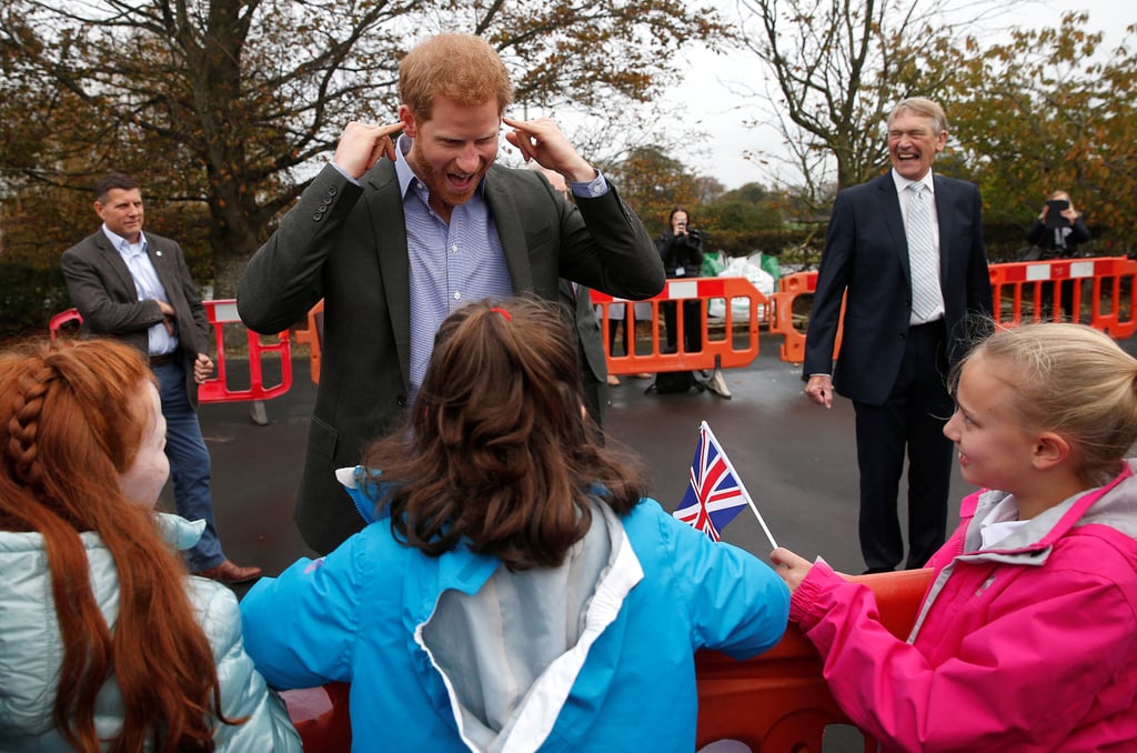 Prince Harry Visits Lancashire Pictures October 2017