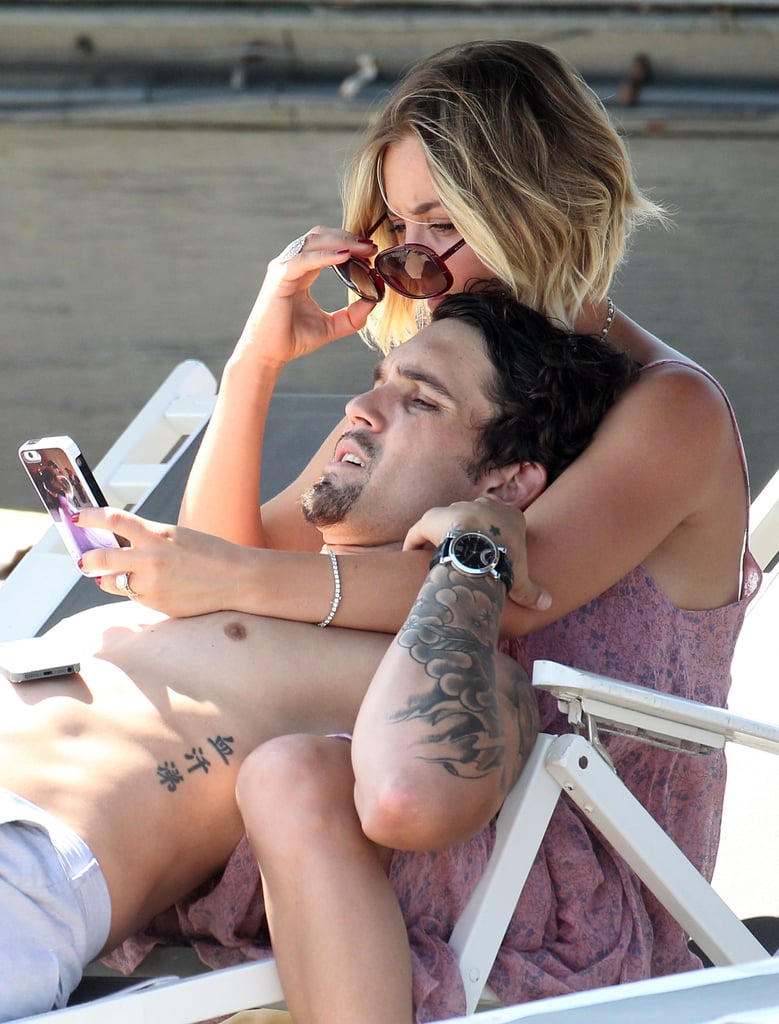 Kaley Cuoco and Ryan Sweeting on Memorial Day 2014