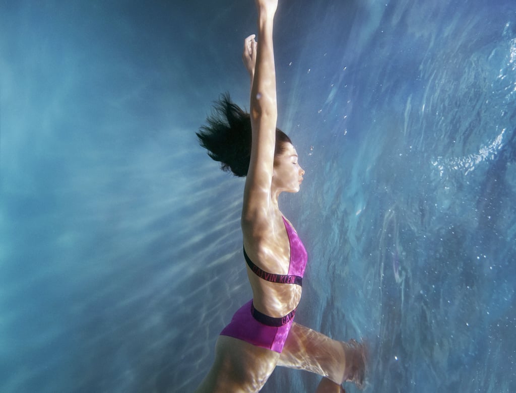 Bella Hadid Calvin Klein Swimwear Campaign | Photos