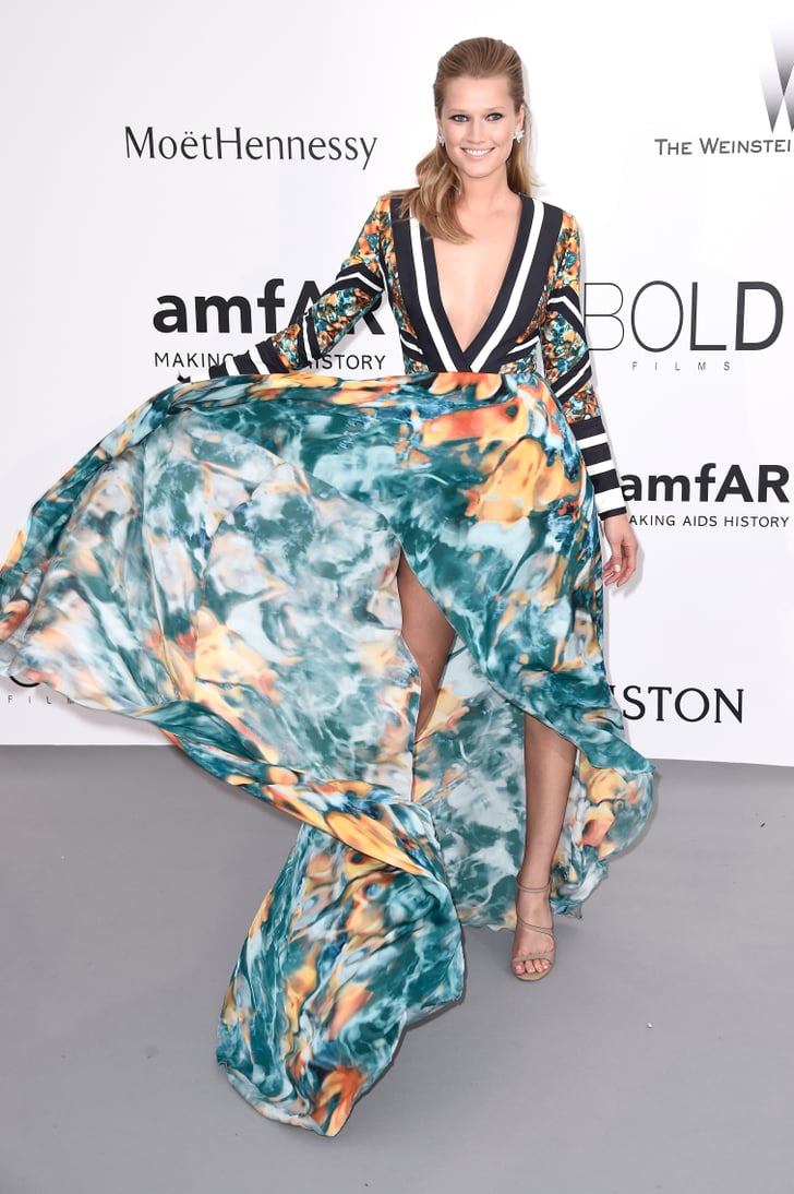 Toni Garrn | amfAR Cannes Gala 2015 Style | POPSUGAR Fashion Photo 27