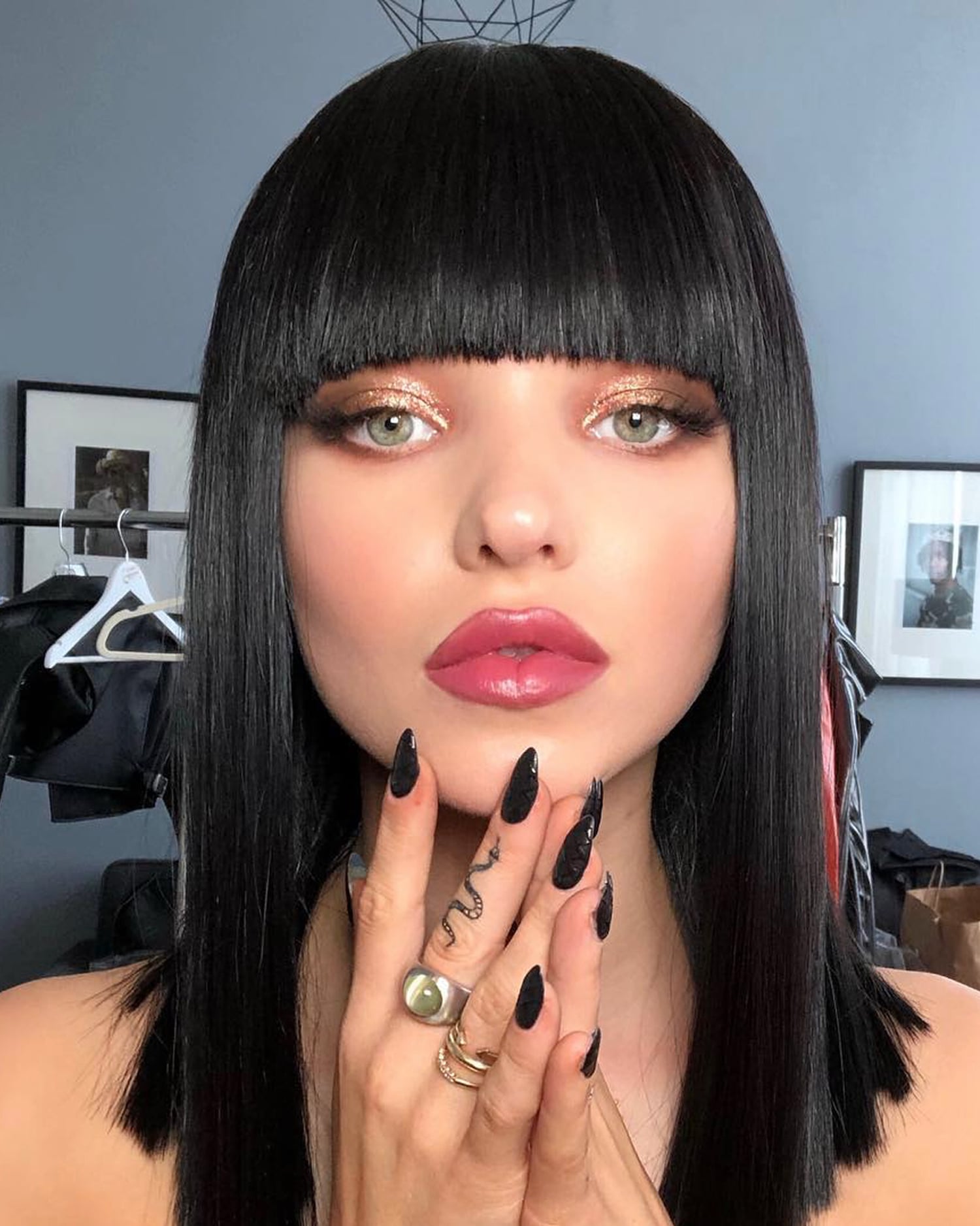 Dove Cameron Blunt Bob Wig May 2019 POPSUGAR Beauty