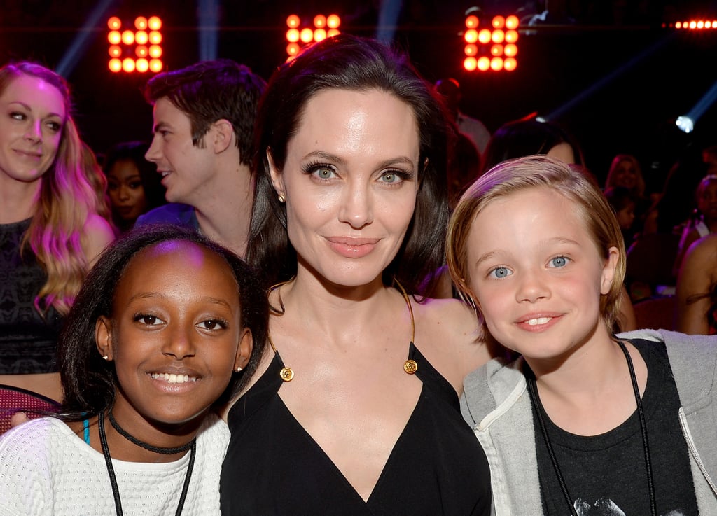 Zahara Jolie-Pitt, Angelina Jolie, and Shiloh Jolie-Pitt