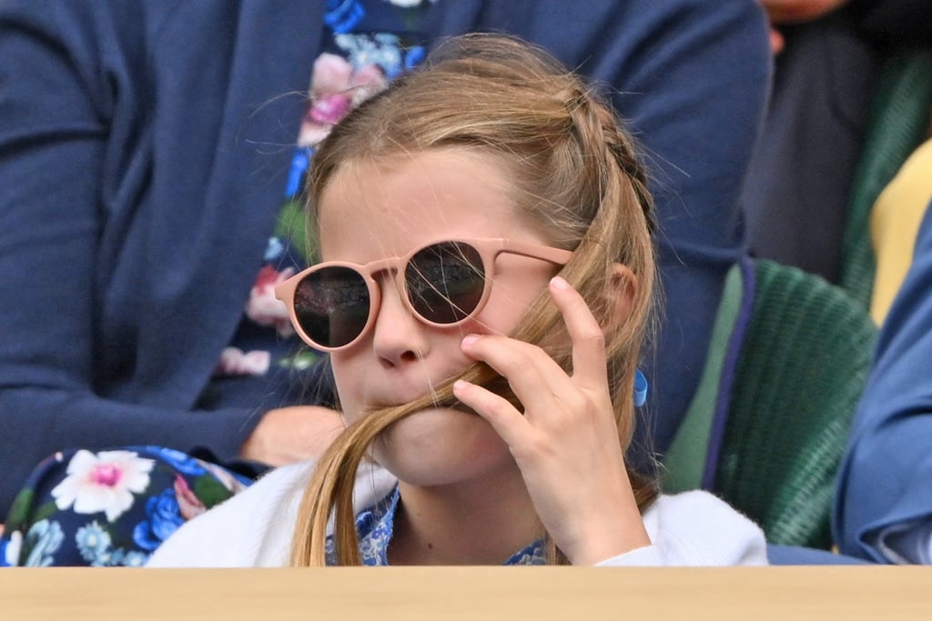 Princess Charlotte and Prince George at Wimbledon 2023