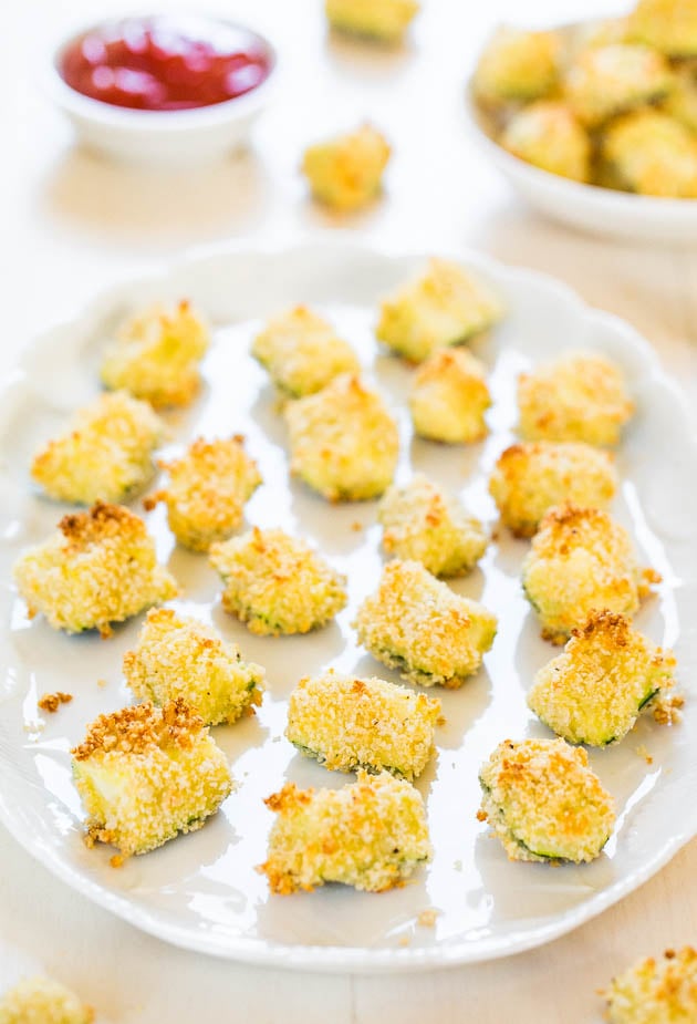 Tater-less Zucchini Tots