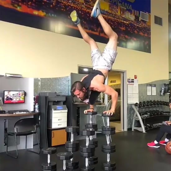 Handstands on Stacked Dumbbells Video