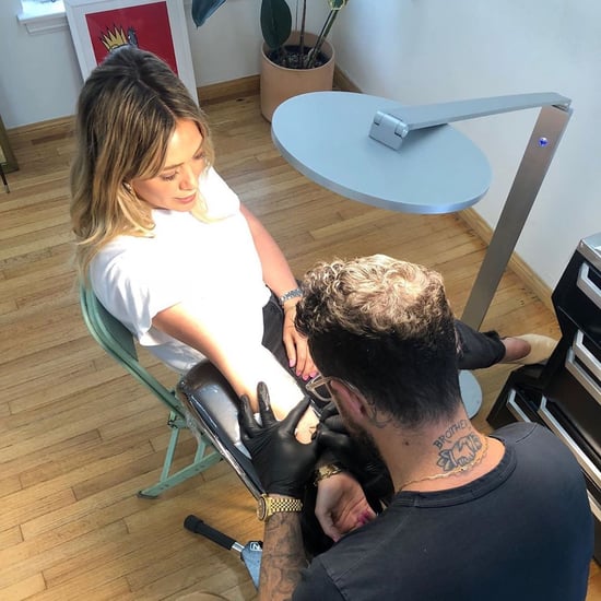 Hilary Duff New Tattoo August 2019