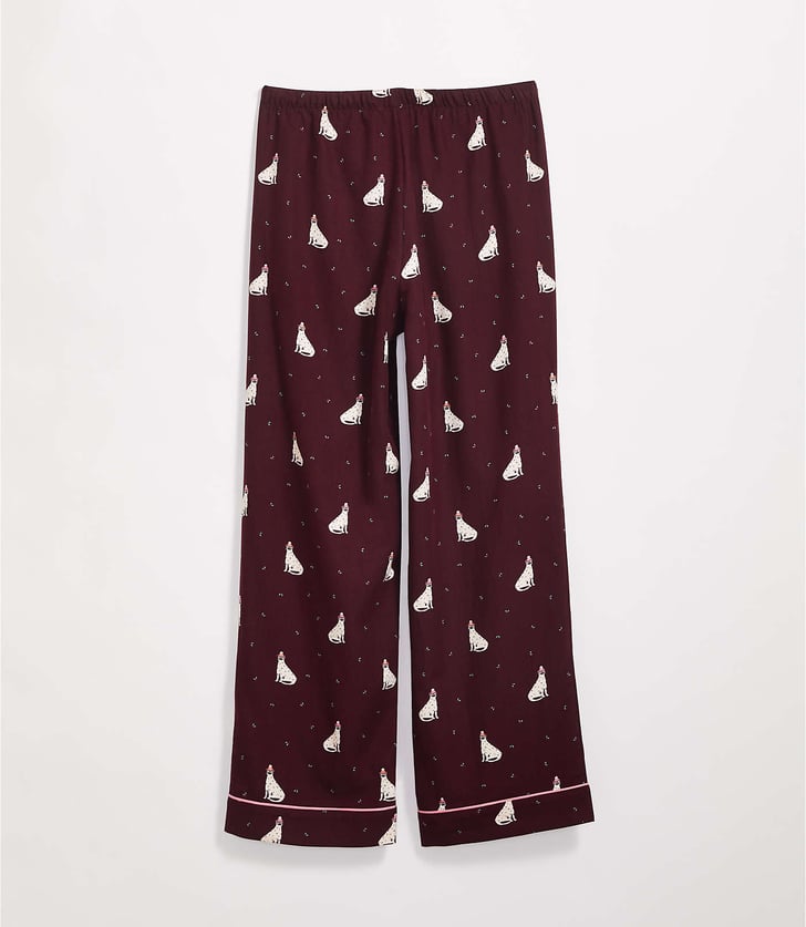 women's cat print pajama pants