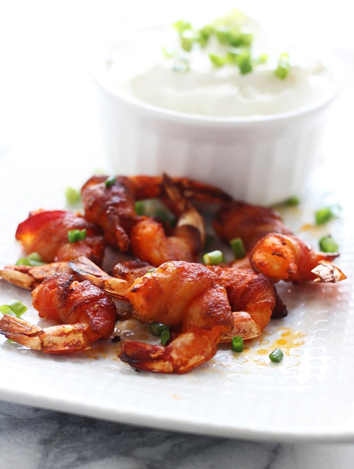 Bacon-Wrapped Buffalo Shrimp