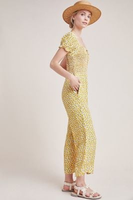 Faithfull Laszlo Smocked Jumpsuit