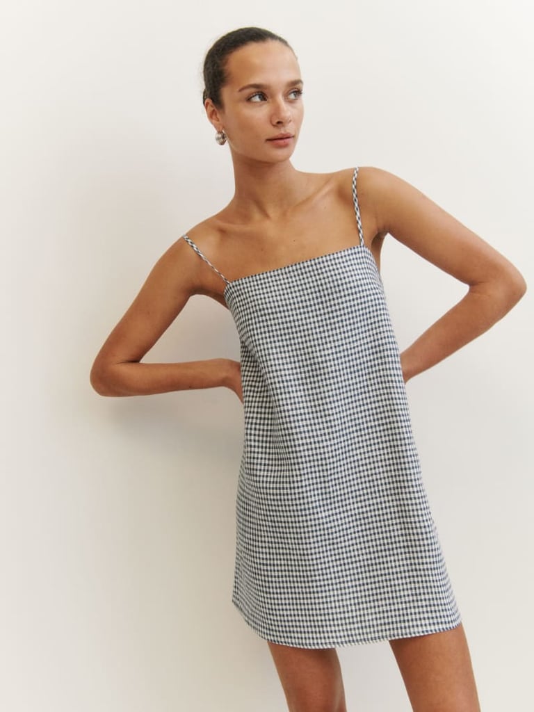 Reformation Aubree Linen Dress