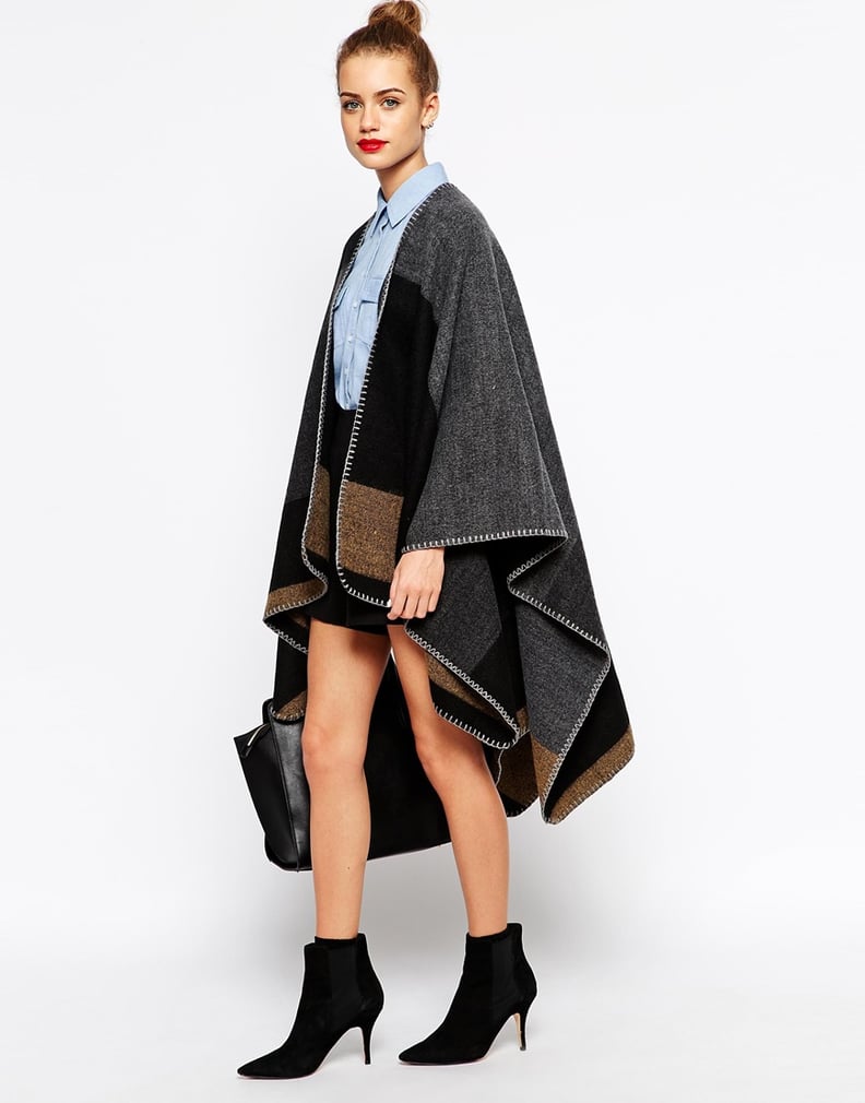 New Look Blanket Stitch Cape