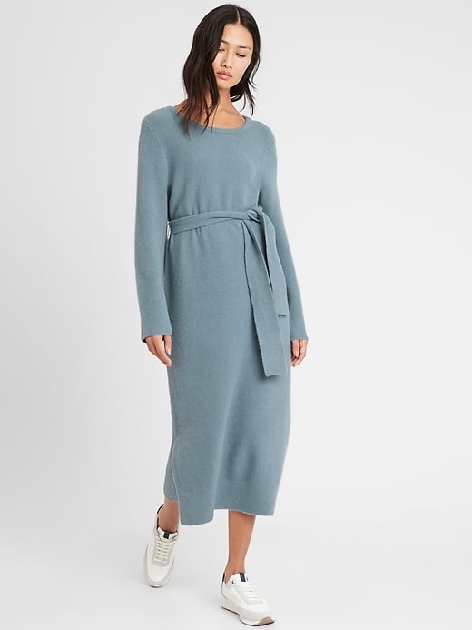 Banana Republic Flare-Sleeve Sweater Dress