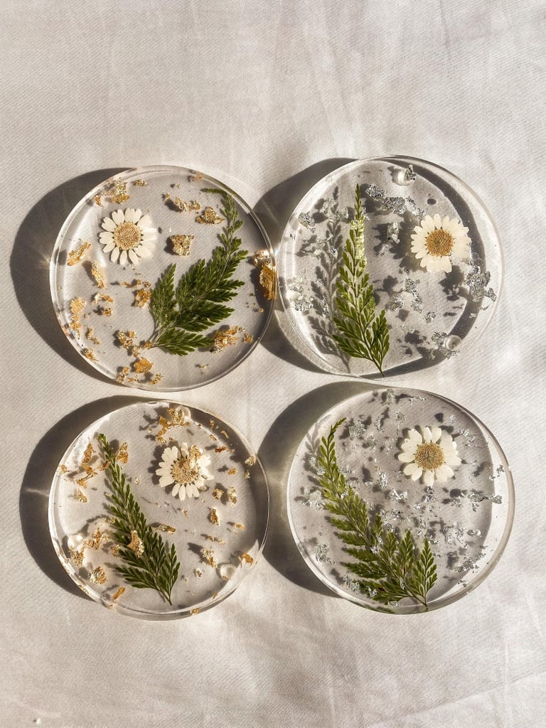 Daisy Floral Coasters