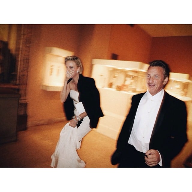 Charlize Theron and Sean Penn made an entrance.
Source: Instagram user mariotestino