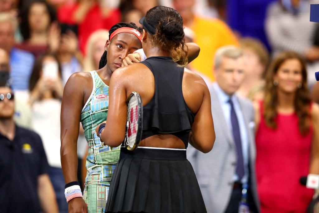 Naomi Osaka and Coco Gauff at 2019 US Open