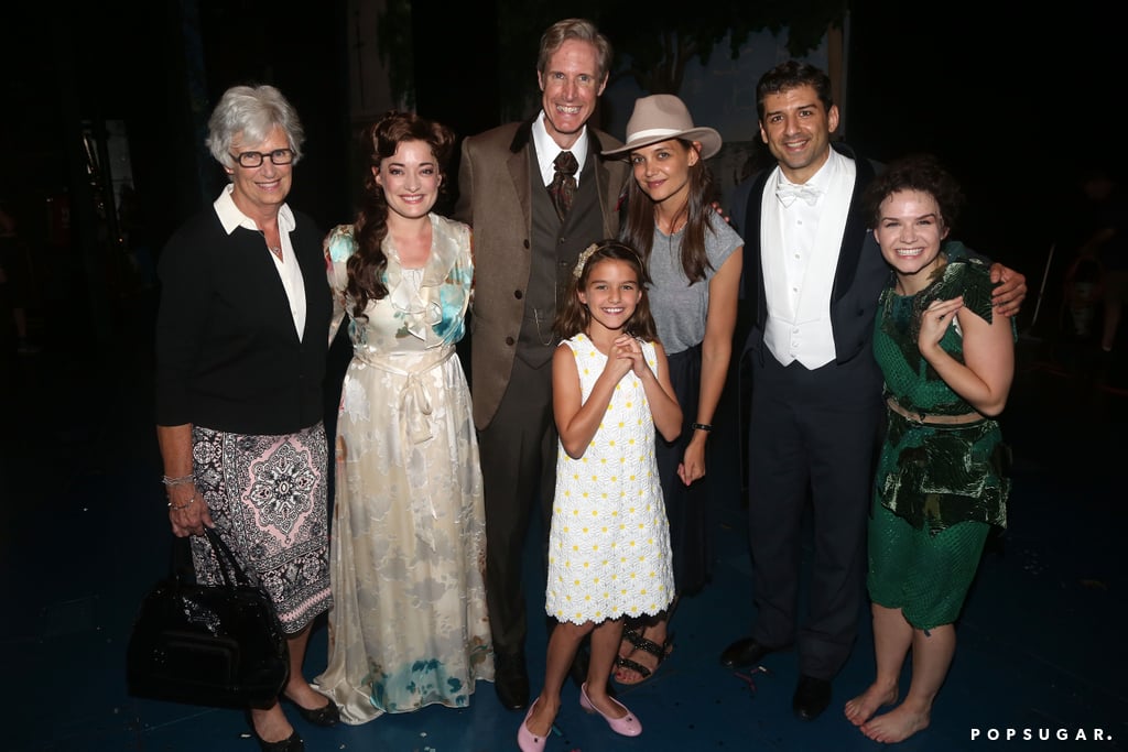 Katie Holmes and Suri Cruise at Finding Neverland Play 2016