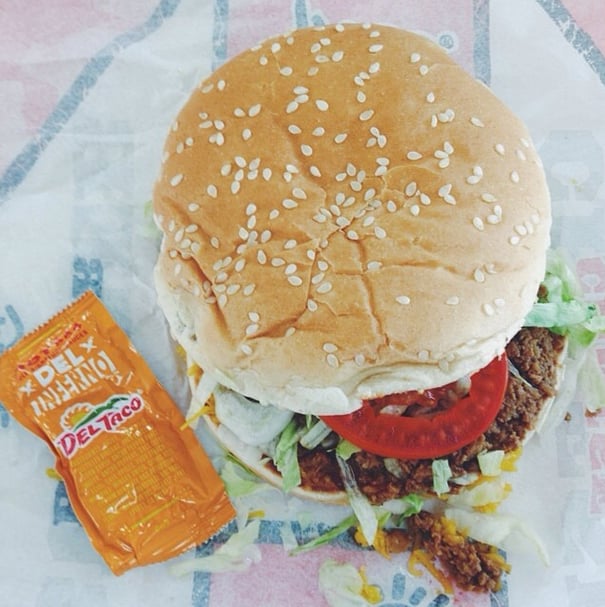 Del Taco Bun Taco Del Taco Bun Taco