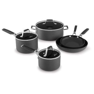 Select by Calphalon with AquaShield Nonstick 8-Piece Cookware Set