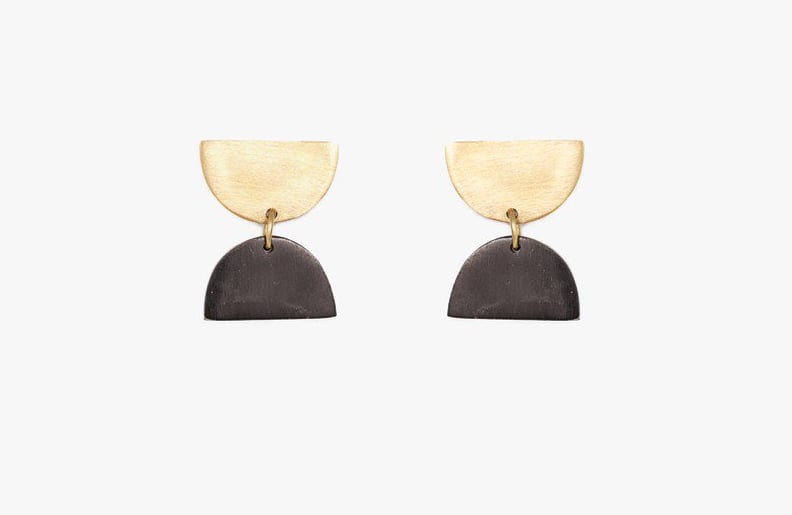 Soko Reverse Moon Drop Earrings