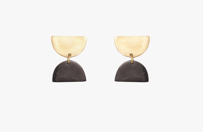 Soko Reverse Moon Drop Earrings