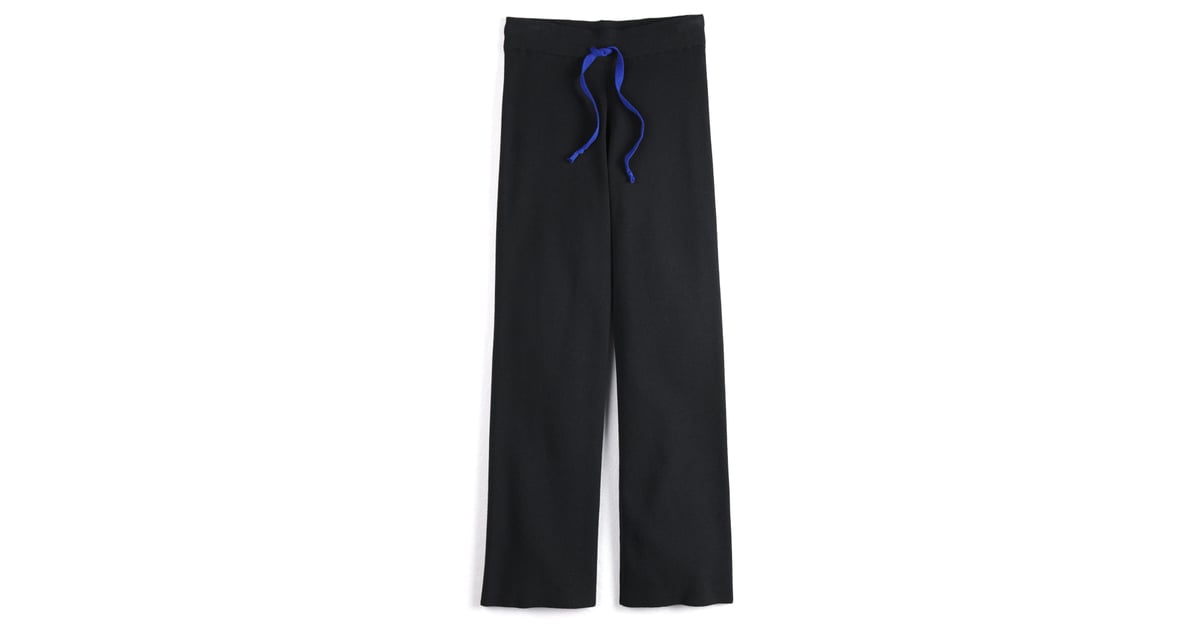 Travel WideLeg Lounge Pants in Jet Black Cozy Clothes From the