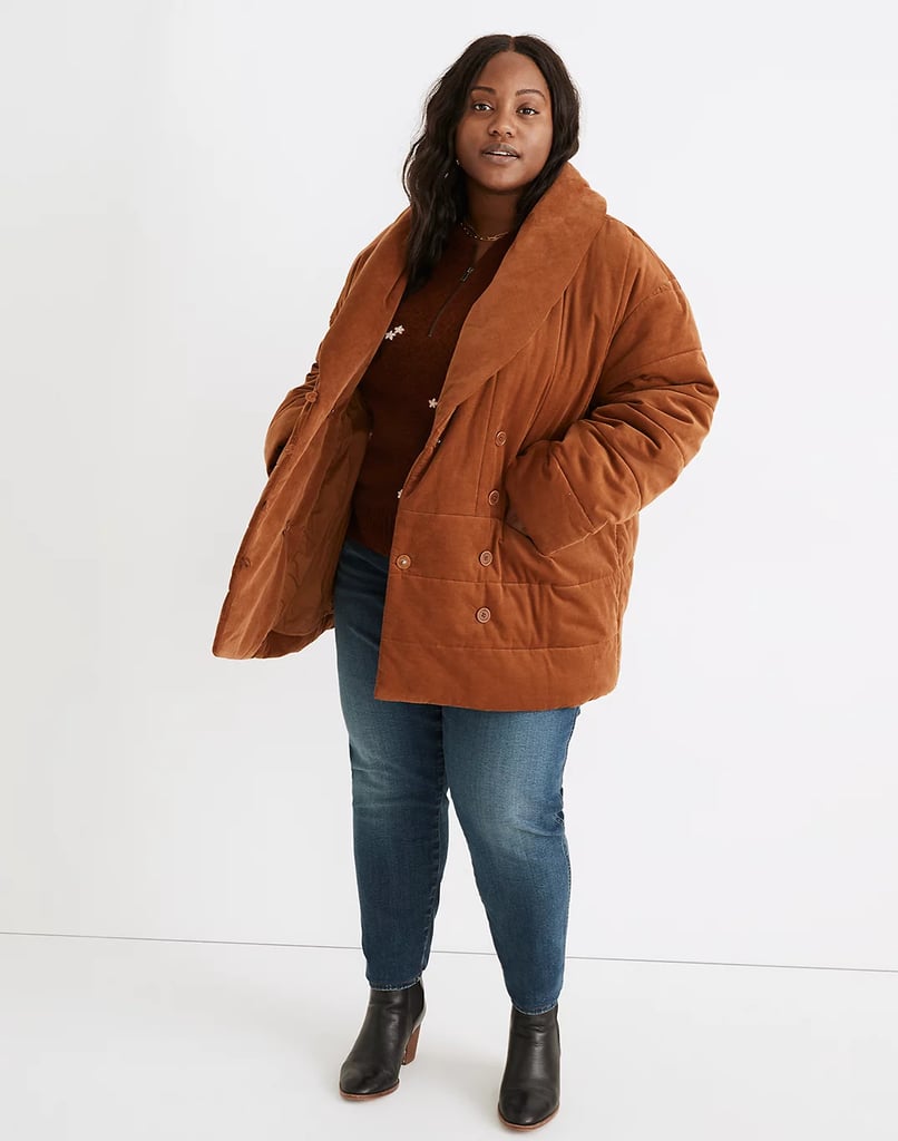 For a Chilly Fall Day: Corduroy Ensley Quilted Jacket