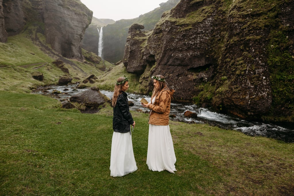 Rainy Elopement in Iceland
