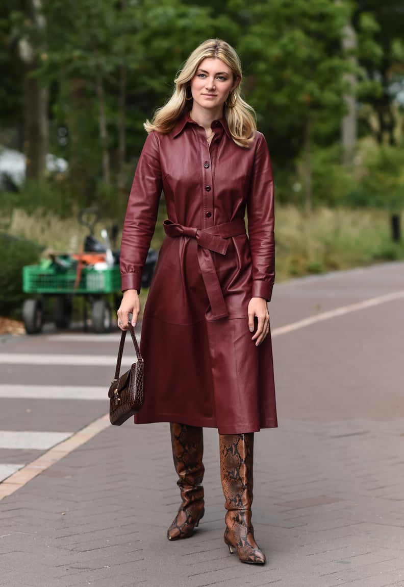 The Spring 2020 Dress Trend: Leather
