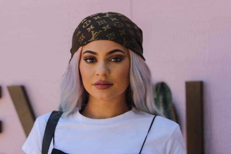 Kylie Jenner With Pastel Rainbow Hair in 2016