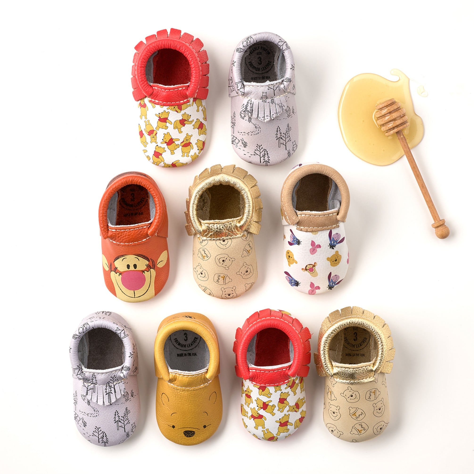 winnie the pooh baby shoes