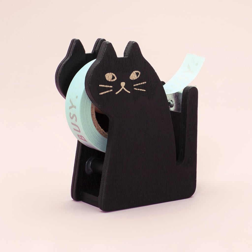 Black Cat Tape Dispenser 17 Cute Desk Accessories For The Proudest Cat Lady At The Office Popsugar Smart Living Photo 5