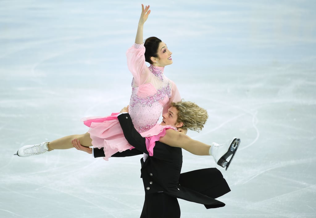 Meryl Davis and Charlie White at the 2014 Olympics