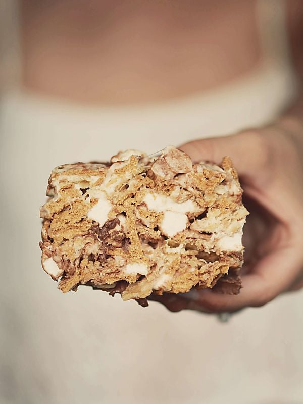 Sweet and Salty S'mores Bars