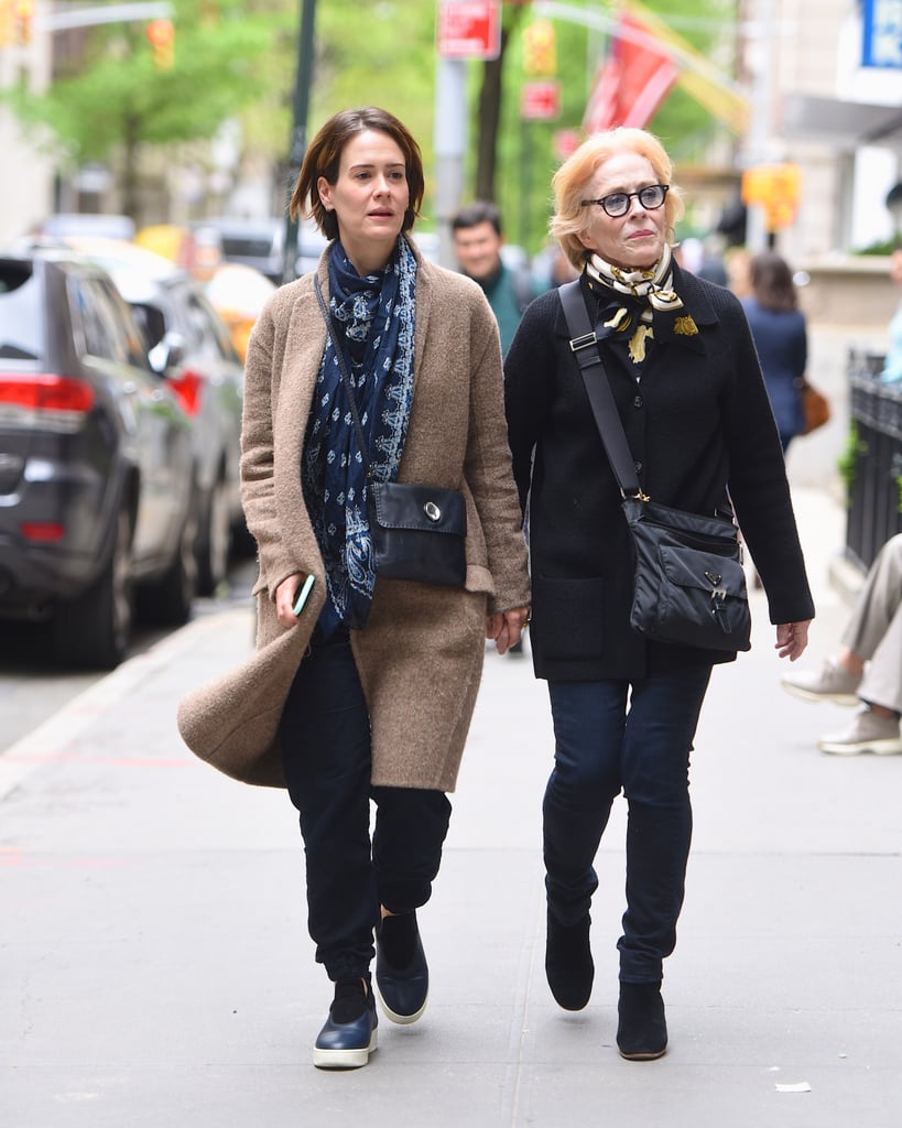 Sarah Paulson and Holland Taylor Out in NYC April 2017 POPSUGAR Celebrity Photo 2 Sarah Paulson and Holland Taylor Out in NYC April 2017 POPSUGAR Celebrity Photo 2